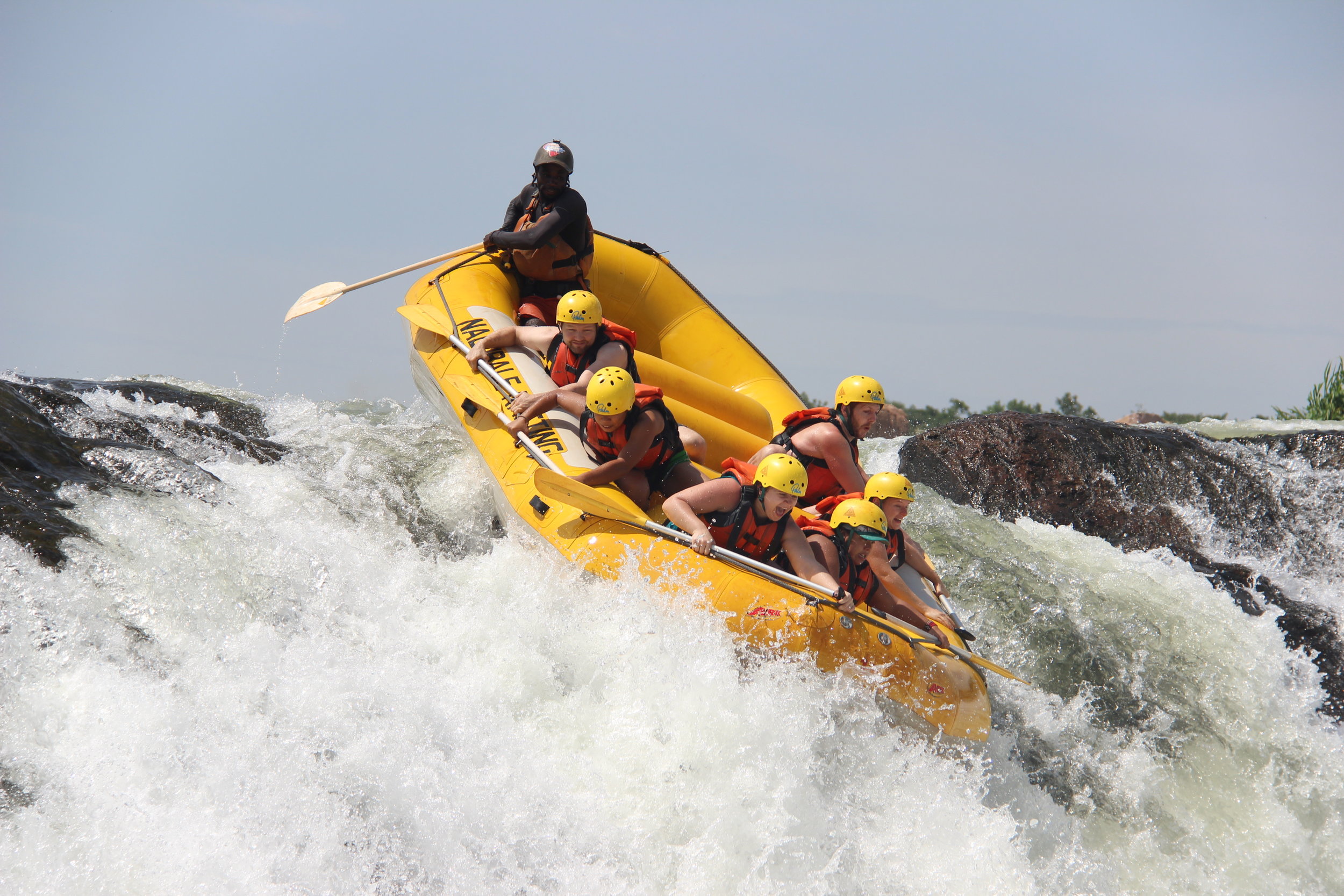 White Water Rafting in Jinja
